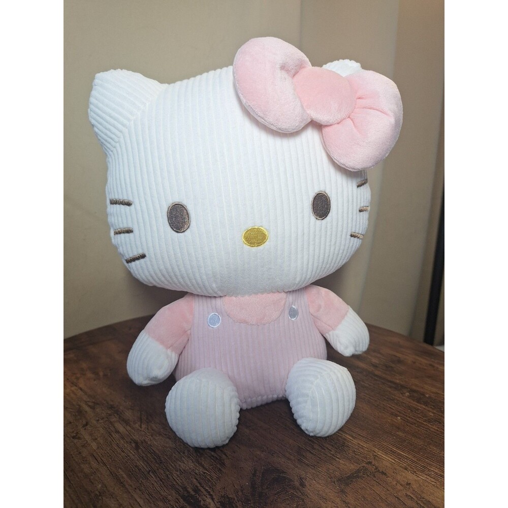 Hello Kitty 11" Corduroy Round1 Plush